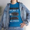 *Tee – No. 10 Police Boys & Girls Club – Trouble Funk, Ayre Rayde – Grey Print on 12 Color Options - Image 61