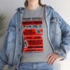 *Tee – SE Gardens – RE, AM-FM, Reality & Mighty Groovers – Red Print on 4 Color Options - Image 34