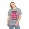 *Tee – Pomonkey Ball Diamond – Junk Yard – Magenta Print (White Letters) on 4 Color Options - Image 30