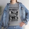 *Tee – Washington Coliseum – Trouble Funk, EU, Chuck & PeaceMakers – Black Print (White Letters) on 12 Color Options - Image 7