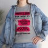 *Tee – No. 10 Police Boys & Girls Club – Trouble Funk, Ayre Rayde – Magenta Print on 4 Color Options - Image 34