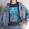 *Tee – RSVP – Chuck – Light Blue Print (White Letters) on 4 Color Options - Image 34