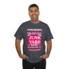 *Tee – Pomonkey Ball Diamond – Junk Yard – Magenta Print (White Letters) on 4 Color Options - Image 28