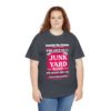 *Tee – Pomonkey Ball Diamond – Junk Yard – Magenta Print (White Letters) on 4 Color Options - Image 33