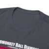 *Tee – Pomonkey Ball Diamond – Junk Yard – Magenta Print (White Letters) on 4 Color Options - Image 36