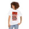 *Tee – RSVP – Chuck – Orange Fire Print on 4 Color Options - Image 2