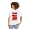 *Tee – SE Gardens – RE, AM-FM, Reality & Mighty Groovers – Red Print on 4 Color Options - Image 2