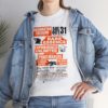 *Tee – Washington Coliseum – RE, EU, PeaceMakers, Redds & School Boys – Bright Orange (White Letters) on 4 Color Options - Image 7