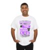 *Tee – Washington Coliseum – Trouble Funk, EU, Chuck & PeaceMakers – Lavender Print (White Letters) on 4 Color Options