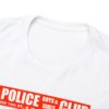 *Tee – No. 10 Police Boys & Girls Club – Trouble Funk, Ayre Rayde – Orange Print (White Letters) on 4 Color Options - Image 9