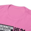*Tee – Washington Coliseum – RE, EU, PeaceMakers, Redds & School Boys – Black Print (White Letters) on 12 Color Options - Image 99