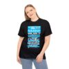 *Tee – RSVP – Chuck – Light Blue Print (White Letters) on 4 Color Options - Image 3