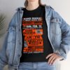 *Tee – SE Gardens – RE, AM-FM, Reality & Mighty Groovers – Orange Print on 4 Color Options - Image 7