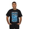*Tee – SE Gardens – RE, AM-FM, Reality & Mighty Groovers – Light Blue Print on 4 Color Options