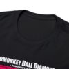 *Tee – Pomonkey Ball Diamond – Junk Yard – Magenta Print (White Letters) on 4 Color Options - Image 9
