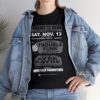 *Tee – No. 10 Police Boys & Girls Club – Trouble Funk, Ayre Rayde – Grey Print on 12 Color Options - Image 16
