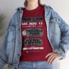 *Tee – No. 10 Police Boys & Girls Club – Trouble Funk, Ayre Rayde – Grey Print on 12 Color Options - Image 115