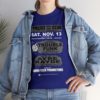 *Tee – No. 10 Police Boys & Girls Club – Trouble Funk, Ayre Rayde – Grey Print on 12 Color Options - Image 88