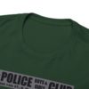 *Tee – No. 10 Police Boys & Girls Club – Trouble Funk, Ayre Rayde – Grey Print on 12 Color Options - Image 45