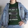 *Tee – No. 10 Police Boys & Girls Club – Trouble Funk, Ayre Rayde – Grey Print on 12 Color Options - Image 43