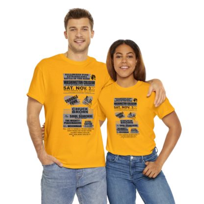 *Tee – Battle Of The Bands – Washington Coliseum – Trouble, EU, Chuck & Ayre Rayde – Grey Print on 12 Color Options - Image 35