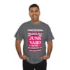*Tee – Pomonkey Ball Diamond – Junk Yard – Magenta Print (White Letters) on 4 Color Options - Image 10