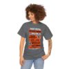 *Tee – SE Gardens – RE, AM-FM, Reality & Mighty Groovers – Orange Print on 4 Color Options - Image 11