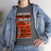 *Tee – SE Gardens – RE, AM-FM, Reality & Mighty Groovers – Orange Print on 4 Color Options - Image 16