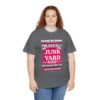 *Tee – Pomonkey Ball Diamond – Junk Yard – Magenta Print (White Letters) on 4 Color Options - Image 15