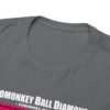 *Tee – Pomonkey Ball Diamond – Junk Yard – Magenta Print (White Letters) on 4 Color Options - Image 18