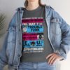 *Tee – Washington Coliseum – Trouble Funk, EU, Chuck & PeaceMakers – Pink & Blue Print on 4 Color Options - Image 16