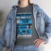 *Tee – Washington Coliseum – Trouble Funk, EU, Chuck & PeaceMakers – Light Blue Print on 4 Color Options - Image 16