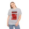 *Tee – SE Gardens – RE, AM-FM, Reality & Mighty Groovers – Red Print on 4 Color Options - Image 21