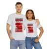 *Tee – SE Gardens – RE, AM-FM, Reality & Mighty Groovers – Red Print on 4 Color Options - Image 17