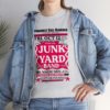 *Tee – Pomonkey Ball Diamond – Junk Yard – Magenta Print (White Letters) on 4 Color Options - Image 16