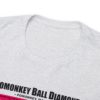 *Tee – Pomonkey Ball Diamond – Junk Yard – Magenta Print (White Letters) on 4 Color Options - Image 18