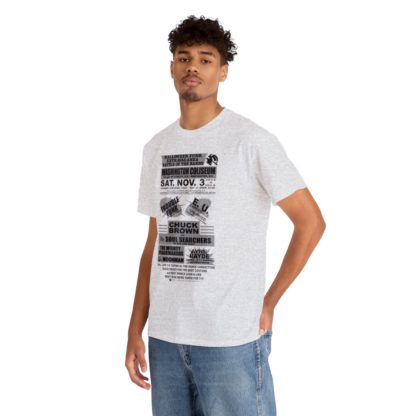 *Tee – Battle Of The Bands – Washington Coliseum – Trouble, EU, Chuck & Ayre Rayde – Grey Print on 12 Color Options - Image 23