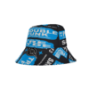 *Bucket Hat – No. 10 Police Boys & Girls Club – Trouble Funk, Ayre Rayde – Light Blue Print