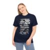 *Tee – RFK Stadium – RE, Chuck, Benny, Junk, Hot Cold Sweat, Prophecy – Black Print (White Letters) on 12 Color Options - Image 66