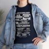 *Tee – RFK Stadium – RE, Chuck, Benny, Junk, Hot Cold Sweat, Prophecy – Black Print (White Letters) on 12 Color Options - Image 70