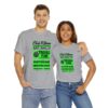 *Tee – Club Lebaron – Trouble Funk & Ovation – Apple Green Print on 4 Color Options - Image 35
