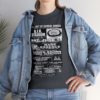 *Tee – RFK Stadium – RE, Chuck, Benny, Junk, Hot Cold Sweat, Prophecy – Black Print (White Letters) on 12 Color Options - Image 7