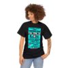 *Tee – Panorama Room – EU, Benny & Hot Cold Sweat – Aqua Print on 4 Color Options - Image 2
