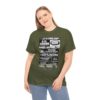 *Tee – RFK Stadium – RE, Chuck, Benny, Junk, Hot Cold Sweat, Prophecy – Black Print (White Letters) on 12 Color Options - Image 30