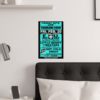 **Poster (Black) - Panorama Room - EU, Benny, Hot Cold Sweat - Image 5