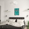 **Poster (Black) - Panorama Room - EU, Benny, Hot Cold Sweat - Image 8