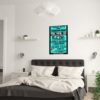**Poster (Black) - Panorama Room - EU, Benny, Hot Cold Sweat - Image 2