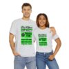 *Tee – Club Lebaron – Trouble Funk & Ovation – Apple Green Print on 4 Color Options - Image 17