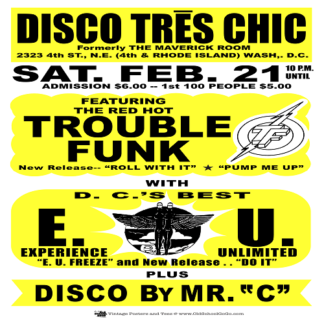 Disco Tres Chic Posters
