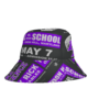 *Bucket Hat – Oxon Hill HS – Rare Essence – Electric Purple Print on 3 Color Options - Image 2